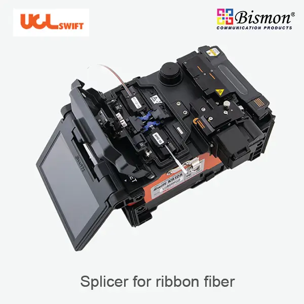 KR12A Swift Fusion Splicer ribbon fiber optic(Stripping, Cleaning, Cleaving, Splicing, Protecting)